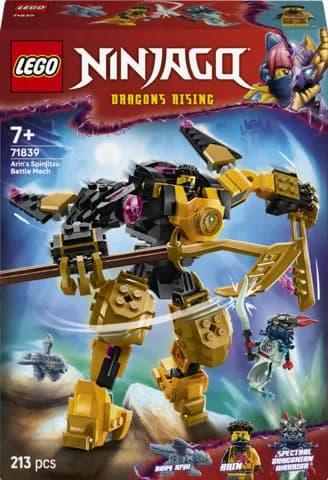 LEGO NINJAGO Arinin spinjitzu-taistelurobotti 71839