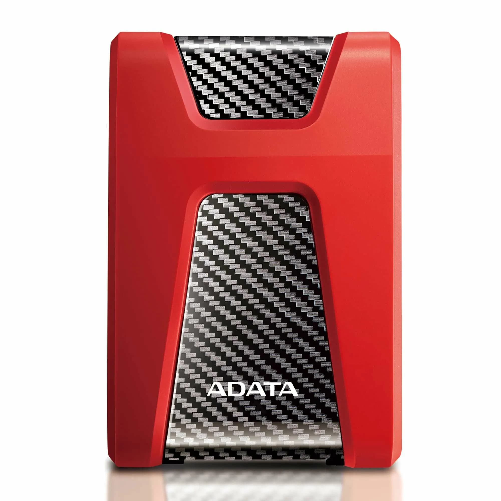 ADATA HD650 1 Tt 2.5" -kestävä ulkoinen HDD, punainen
