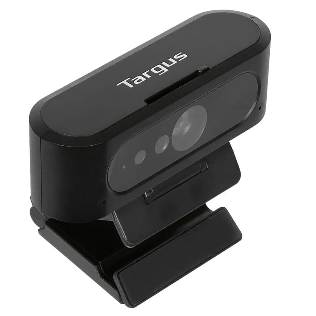 Targus AVC045GL 2K, automaattinen tarkennus, yksityisyyssuoja -webkamera, musta