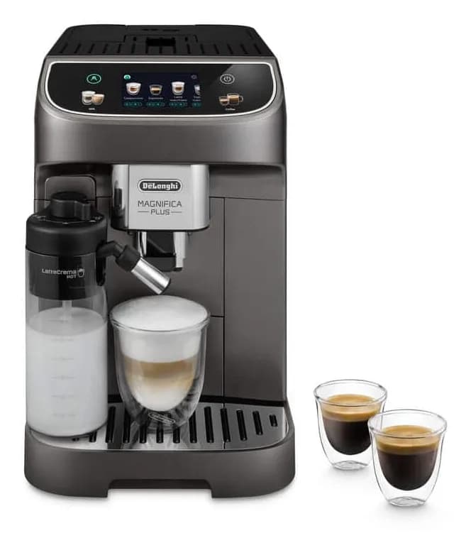 De'Longhi Magnifica Plus ECAM320.70.TB -täysautomaattinen espressokone, Titanium Black