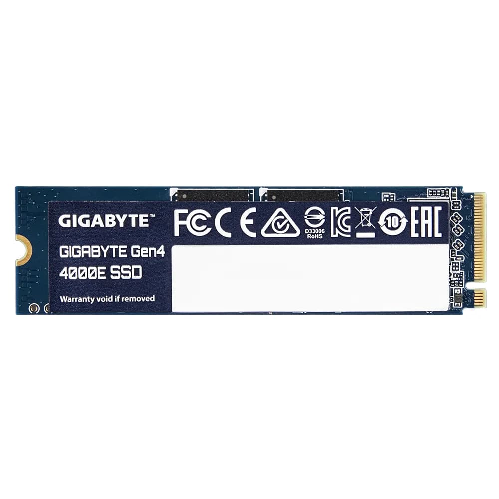 GIGABYTE Gen4 4000E 500 Gt M.2 PCIe 4.0 NVMe -SSD-levy