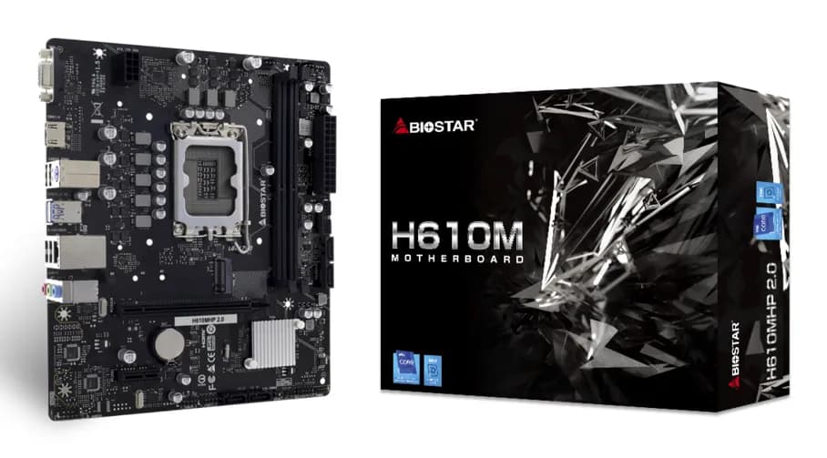 Biostar H610MHP 2.0 LGA1700 mATX -emolevy