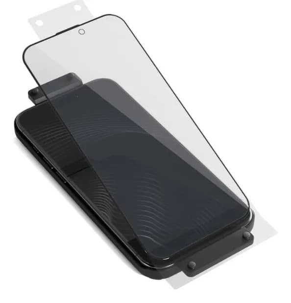 Epico UNUM SapphireShield 3D iPhone 16 Plus asennuskehyksellä - panssarilasi