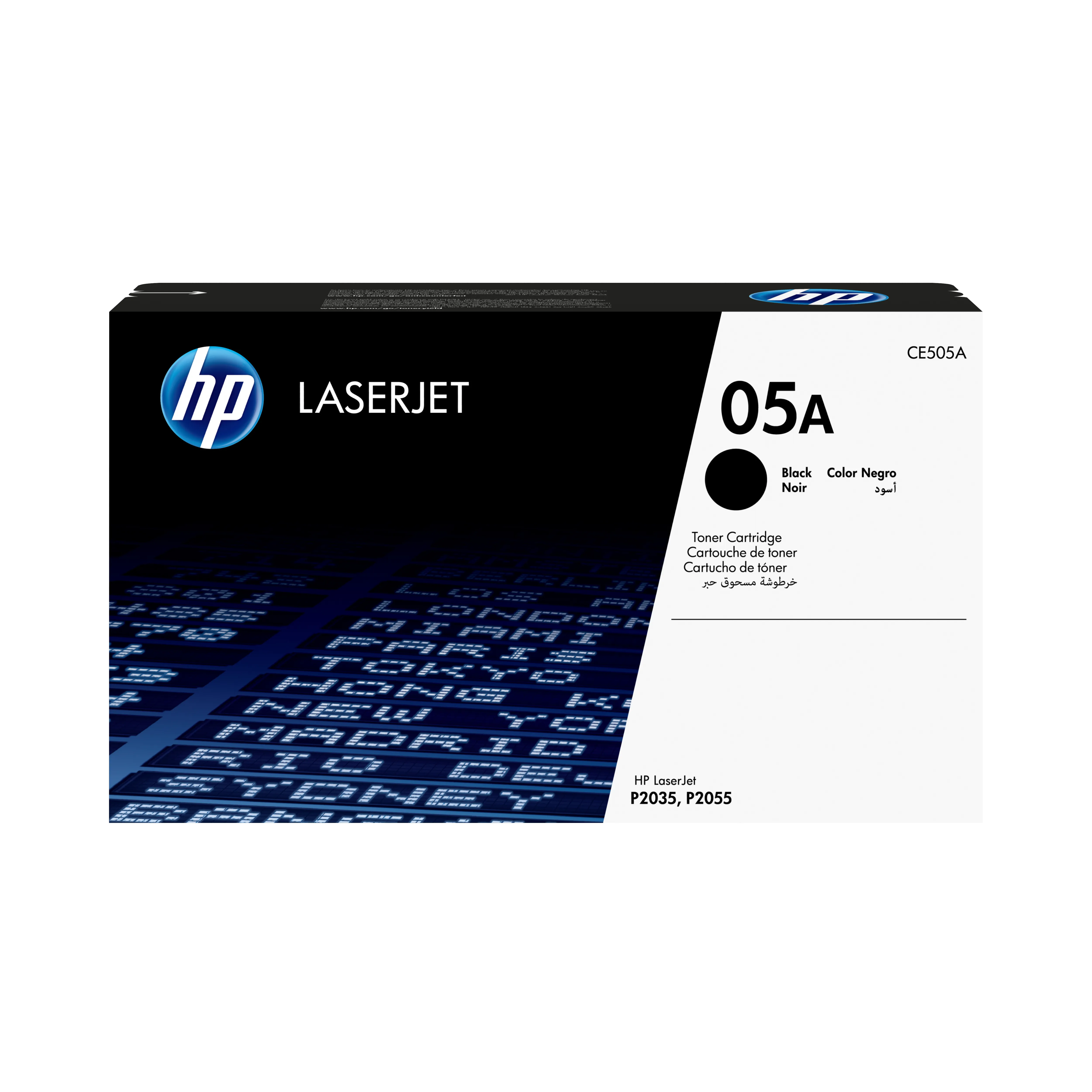 HP CE505A-laservärikasetti, musta