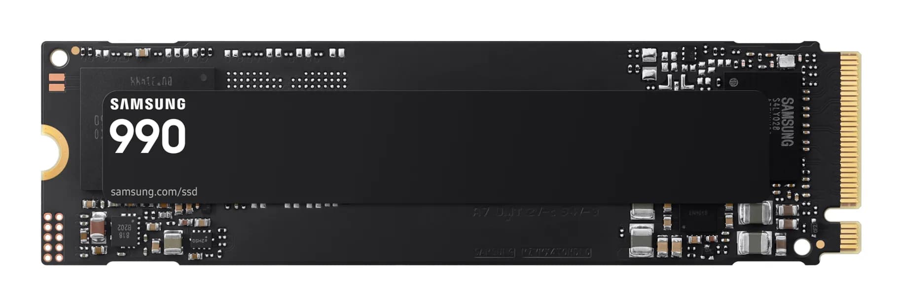 Samsung 990 EVO 2 Tt PCIe 4.0 x4 -ulkoinen SSD, laitteistosalaus, musta