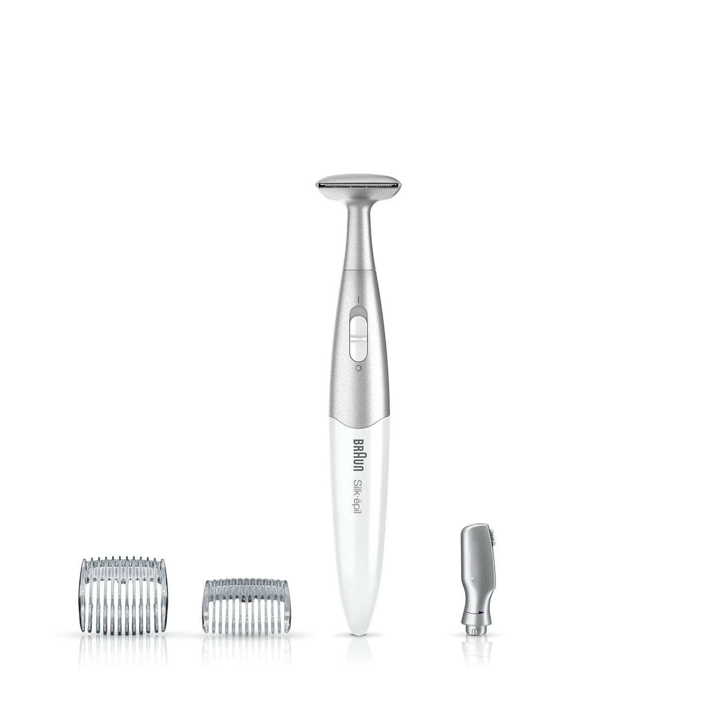 Braun Silk Épil FG 1100 -bikinitrimmeri, valkoinen