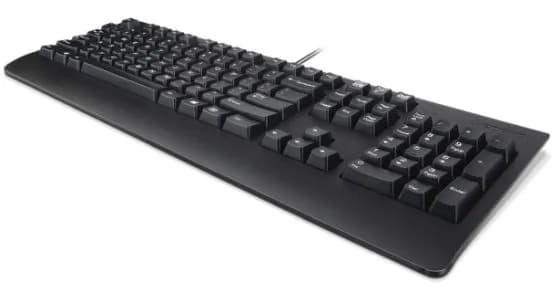 Lenovo Preferred Pro II USB -ergonominen näppäimistö, musta