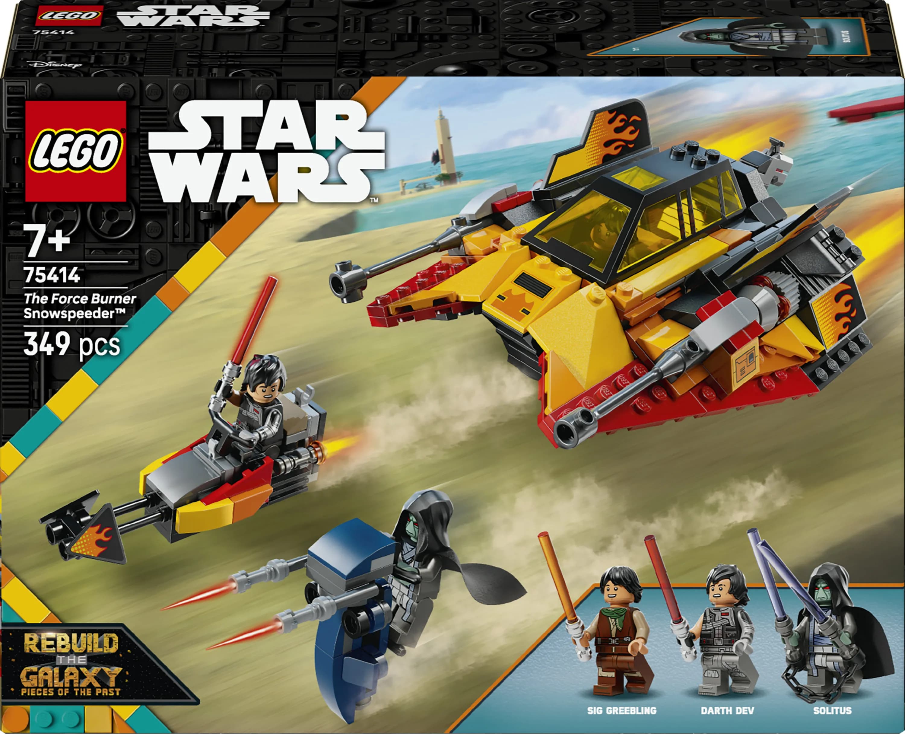 LEGO Star Wars Force Burner - lumikiituri 75414