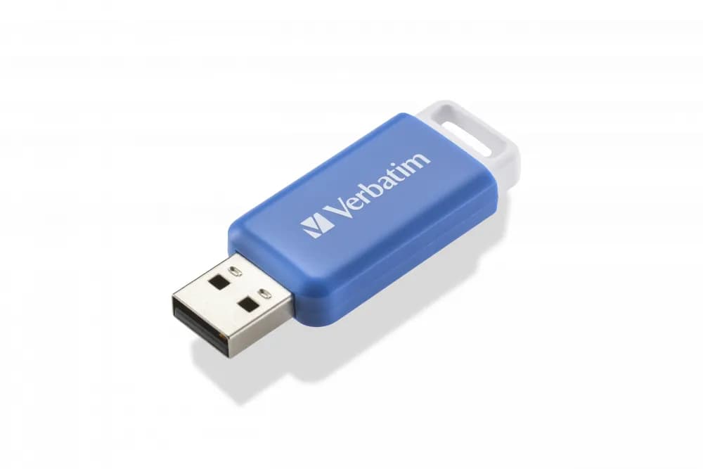 Verbatim DataBar USB 2.0 64 Gt -muistitikku, sininen