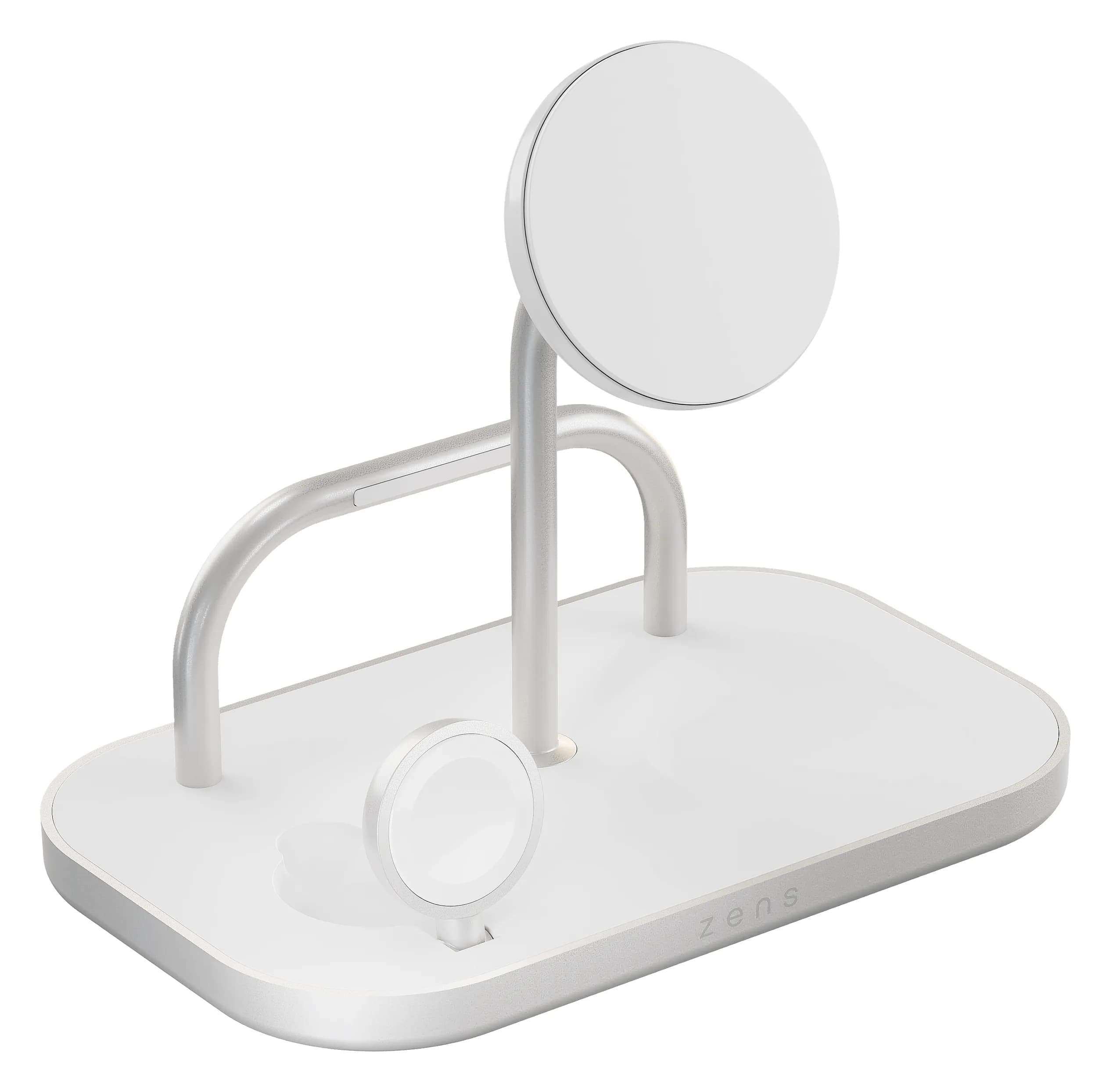 ZENS Wireless Charger 4-in-1 Qi2 60W USB-C Out White