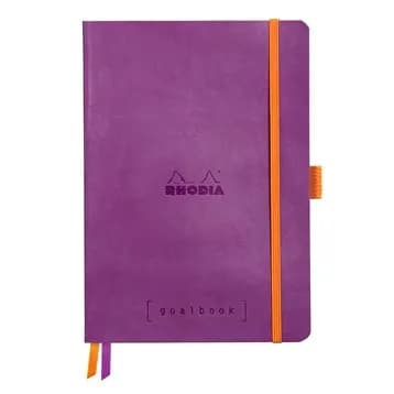 Rhodia Goalbook soft purple A5 dot ivory