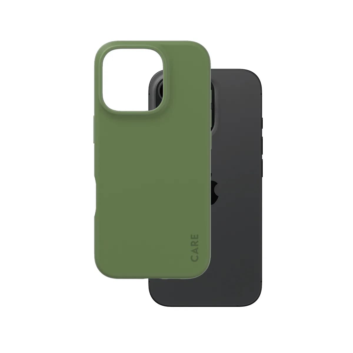 PanzerGlass CARE CASE FASH, iPhone 16 Pro -suojakuori, vihreä