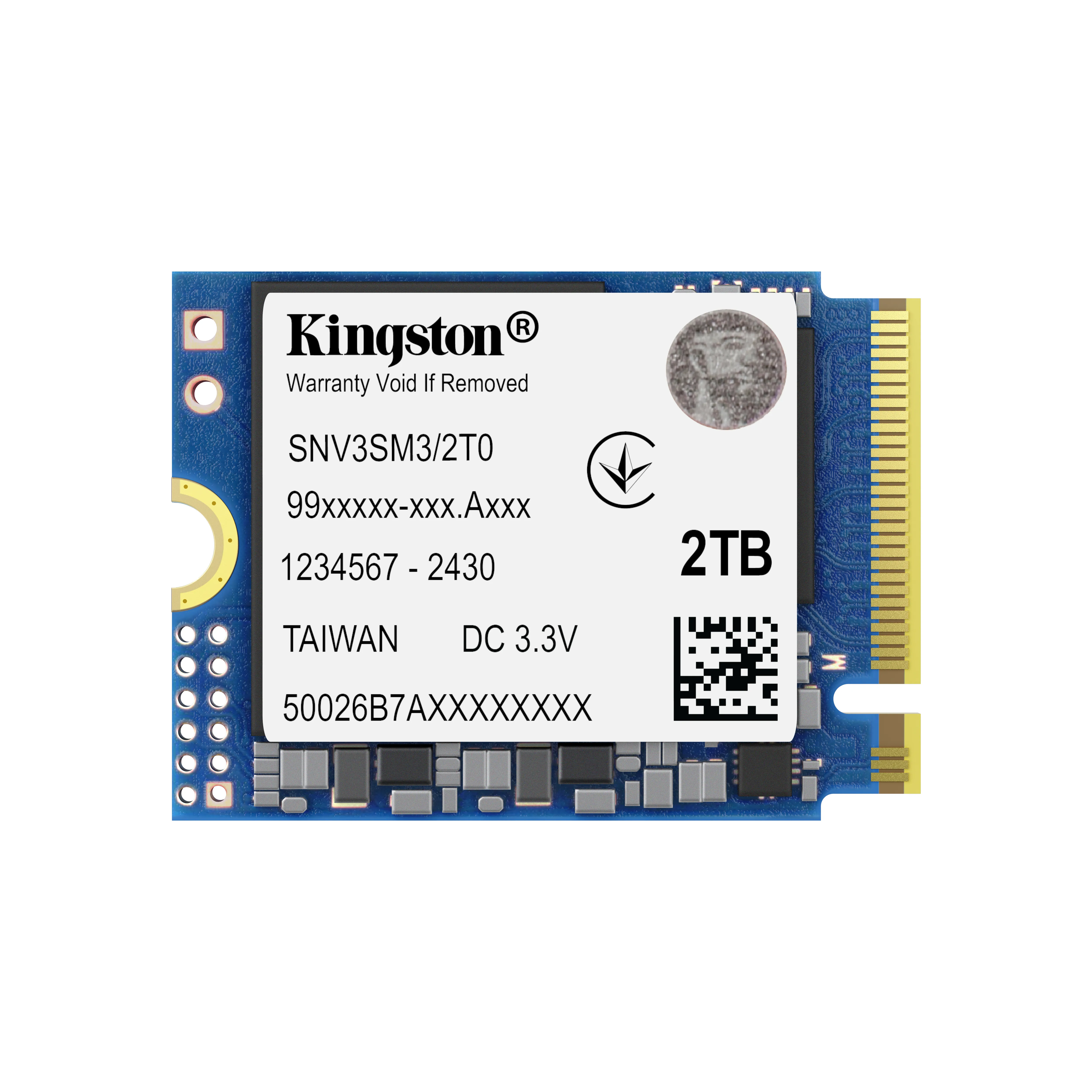 Kingston NV3 2 Tt M.2 PCIe 4.0 NVMe -SSD-levy