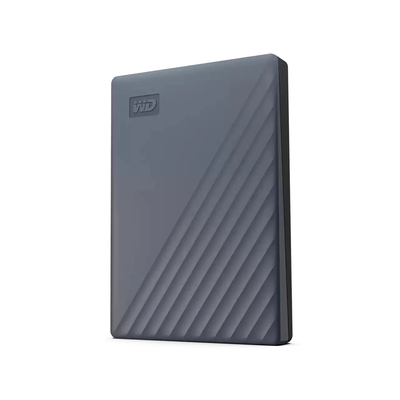 WD My Passport USB-C 2 Tt 2" -ulkoinen HDD, piinharmaa