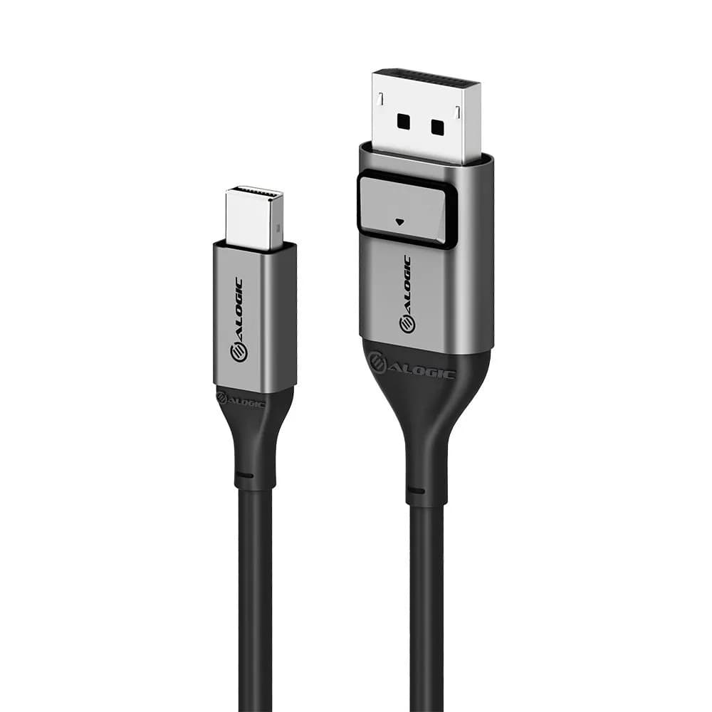 ALOGIC Ultra Mini DisplayPort – DisplayPort -kaapeli, jossa 8K, 2 m, musta