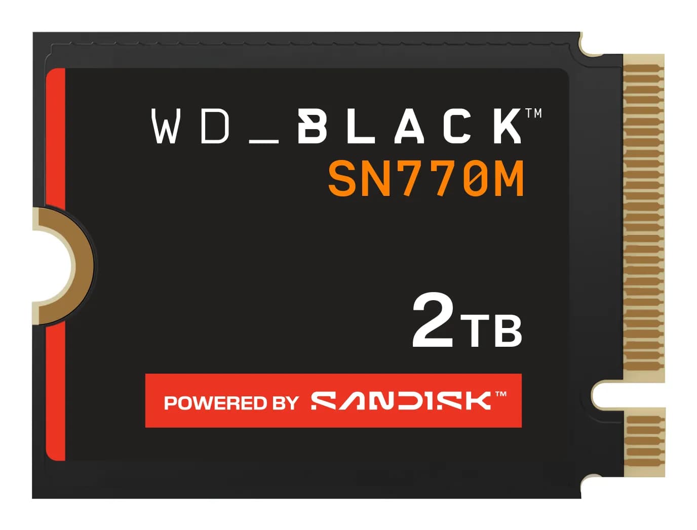 WD_BLACK SN770M 2 Tt M.2 PCIe Gen4 NVMe -SSD-levy