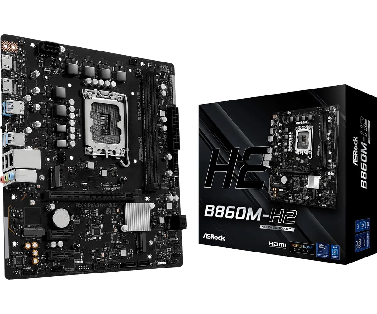 ASRock B860M-H2 LGA1851 mATX -emolevy