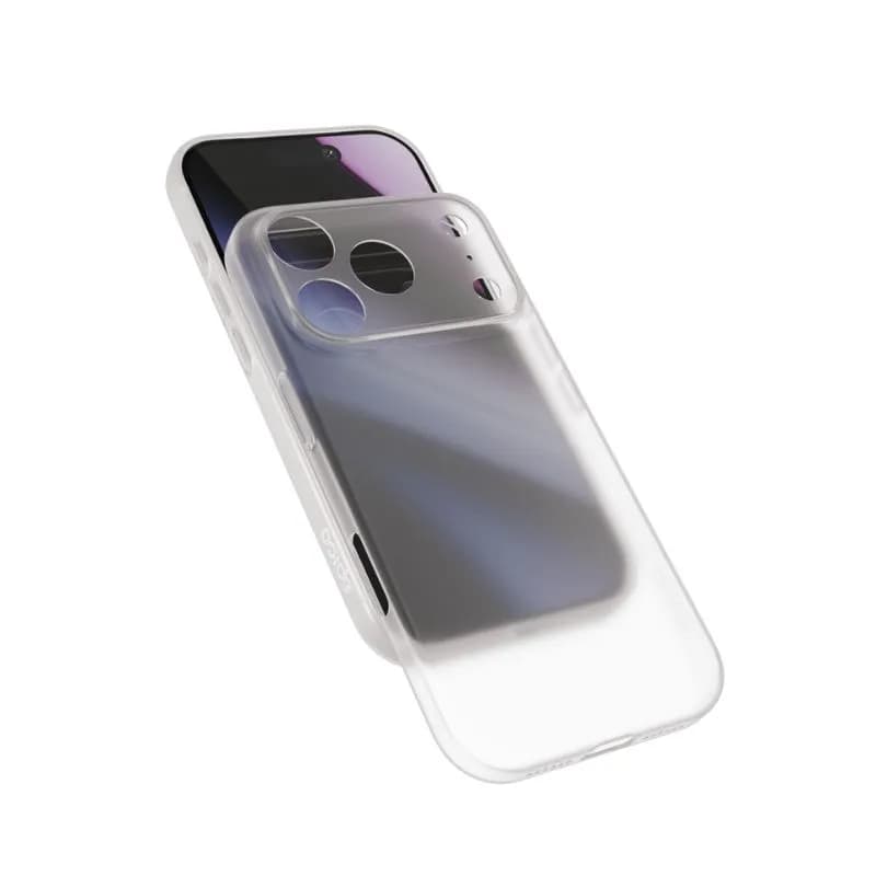 Epico AirMatte Case | iPhone 17 Pro | Matte White | Ultralight cover | Camera Island Protection