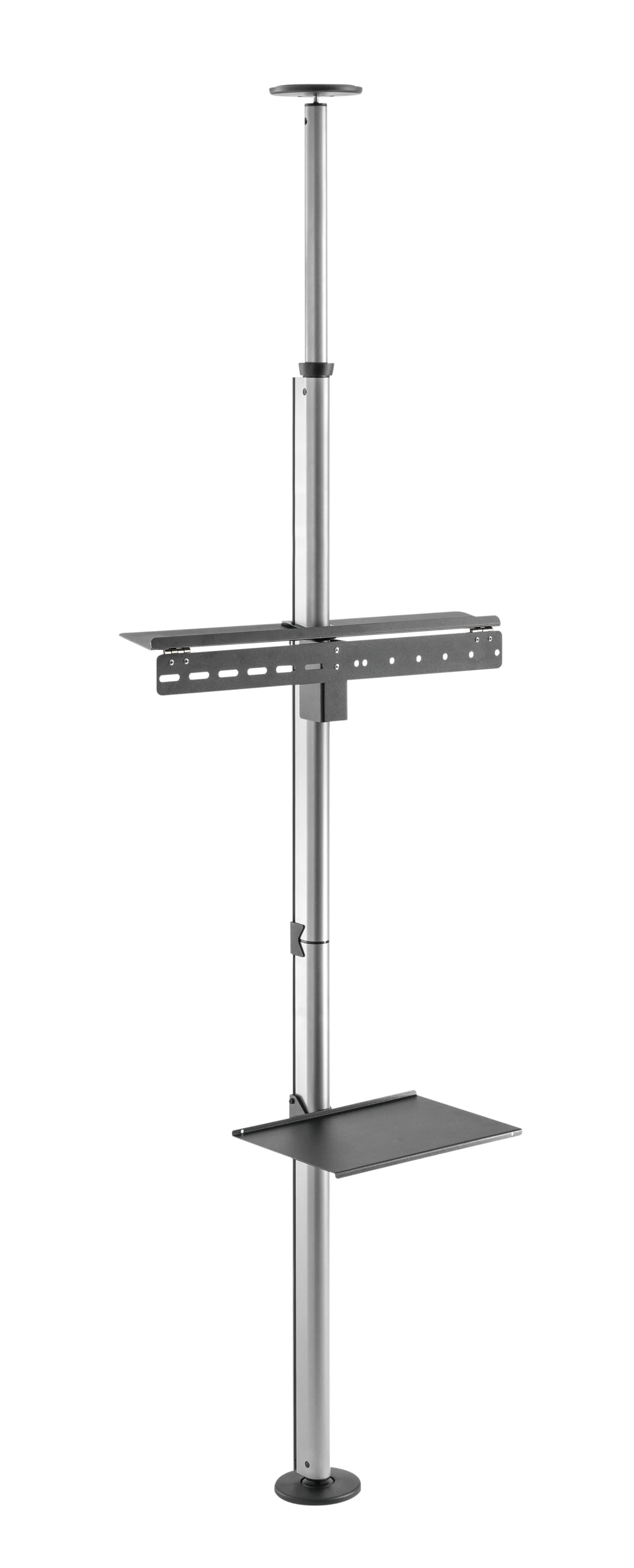 Deltaco Office lattiasta kattoon kiinnitys 37"-70", 200x200-600x400, 30kg