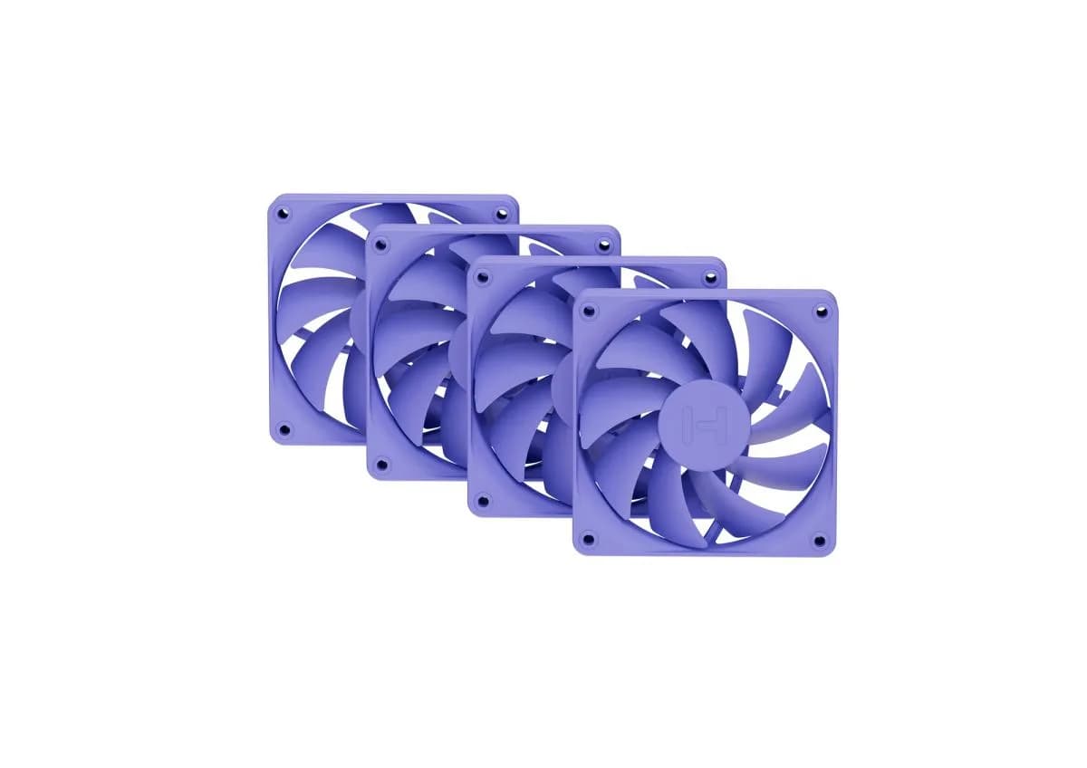 HYTE FA12 PWM -tuuletinsarja, nestelaakeri, 120 mm, 4 kpl, Taro Milk