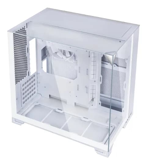 Lian Li O11 Vision-M -micro-ATX-kotelo ikkunalla, valkoinen