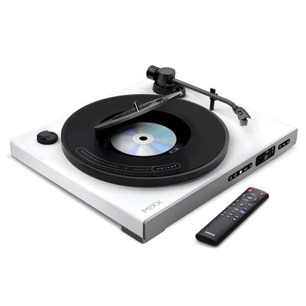 MIXX Vinyyli ja CD Soitin Analog Plus 2-in-1 Valkoinen