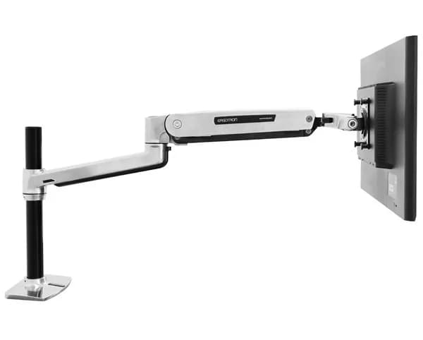 ERGOTRON LX Sit Stand Desk Mount LCD Arm Polished bis 42inch VESA 75x75 100x100 200x200mm max.11,3kg. increase to 51cm