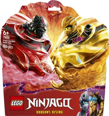 LEGO NINJAGO Spinjitzu-lohikäärmetaistelupaketti 71826