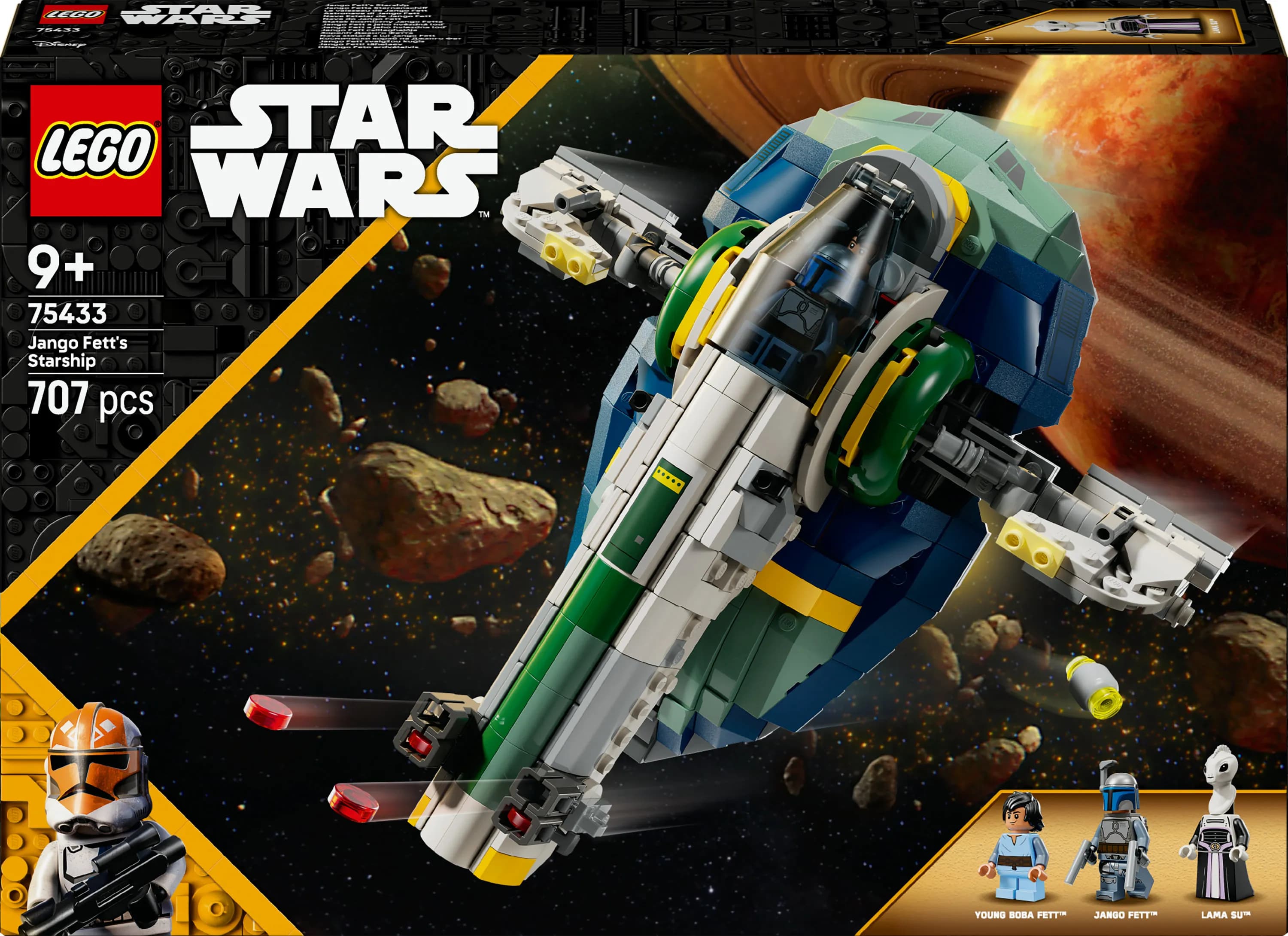 LEGO Star Wars Jango Fettin tähtilaiva 75433
