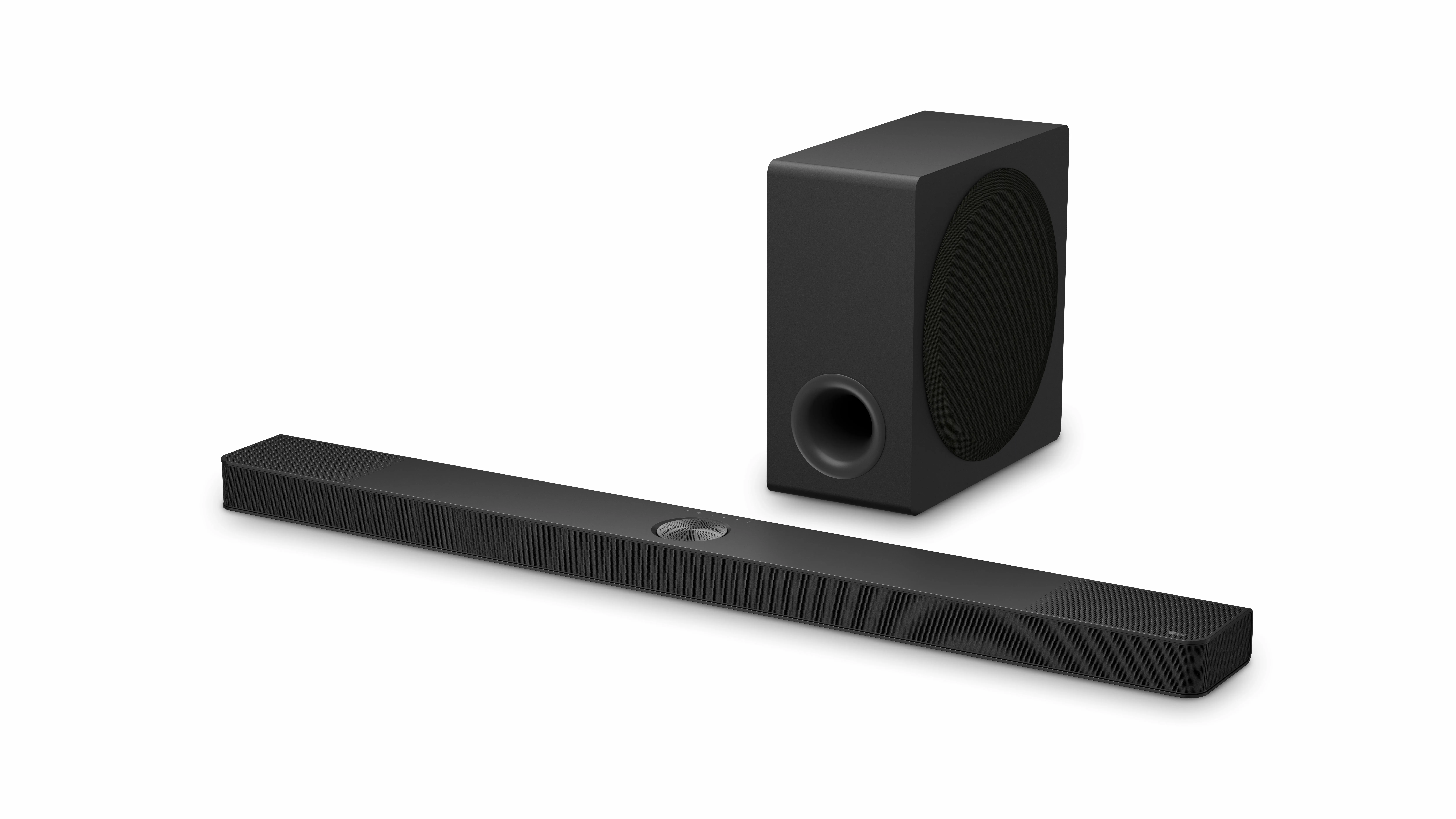 LG S90TY, 5.1.3, Dolby Atmos soundbar -äänijärjestelmä, langattomalla subwooferilla, musta