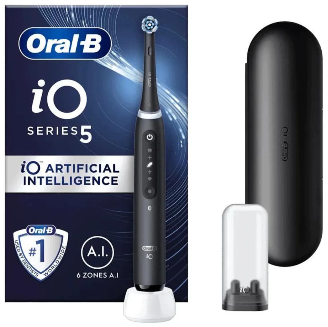 Oral-B iO Series 5 -sähköhammasharja, musta