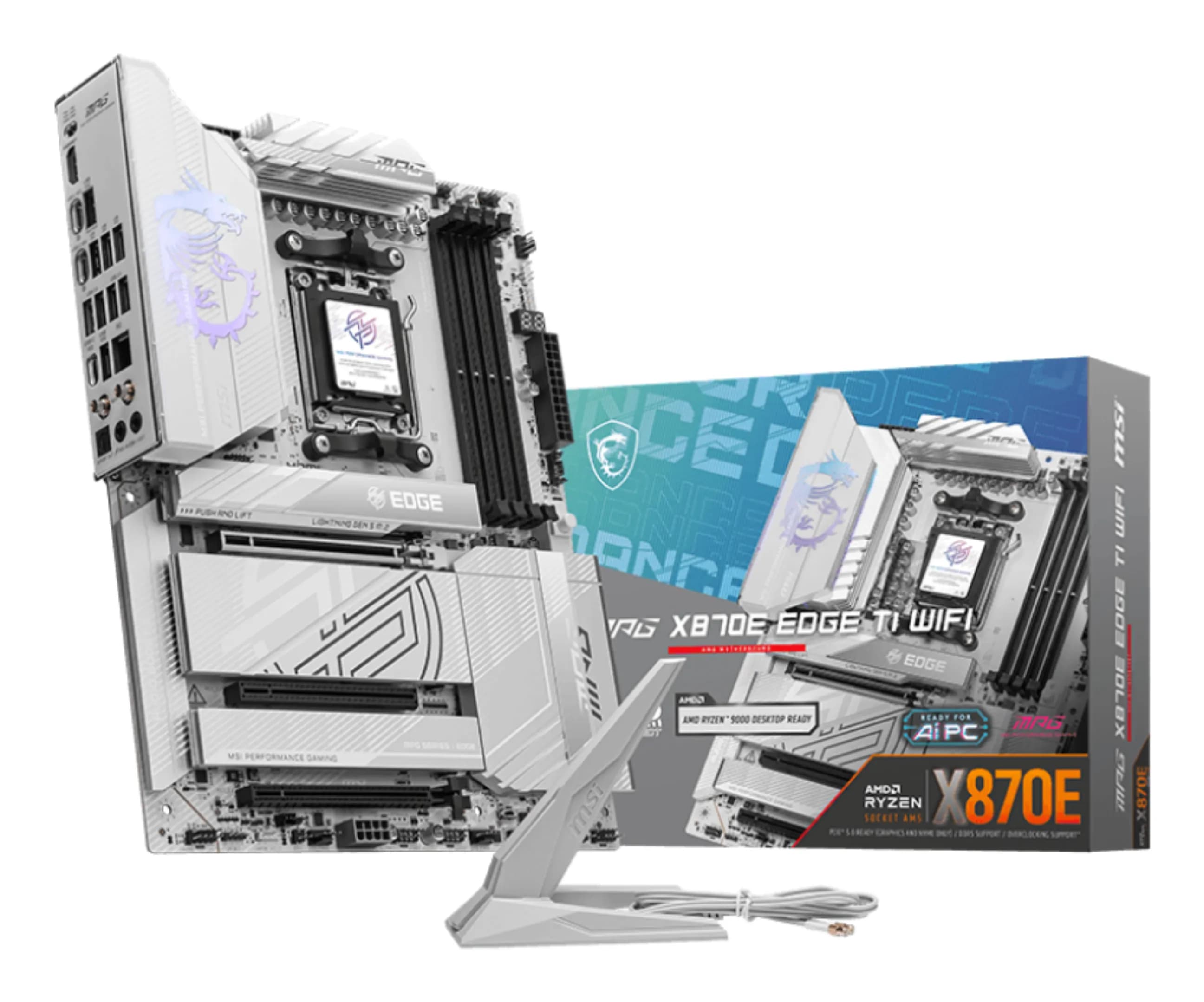 MSI MPG X870E EDGE TI WiFi 7 AM5 ATX -emolevy