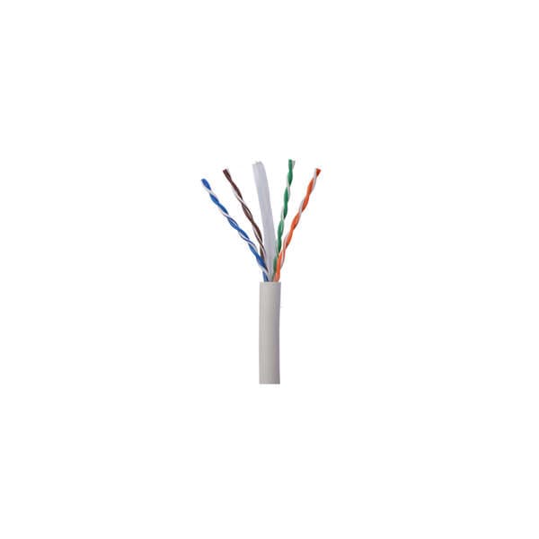 Cat6A UTP 80m -verkkokaapeli, valkoinen