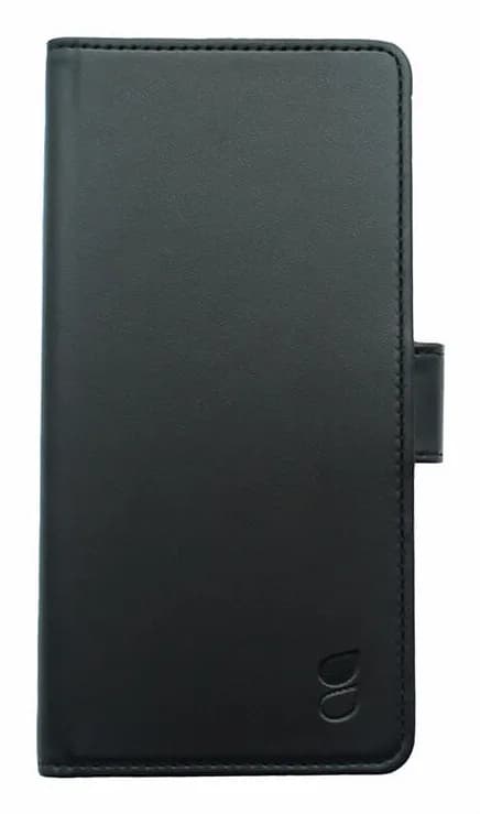 GEAR Wallet, Moto G6 Plus -lompakkokotelo, Musta