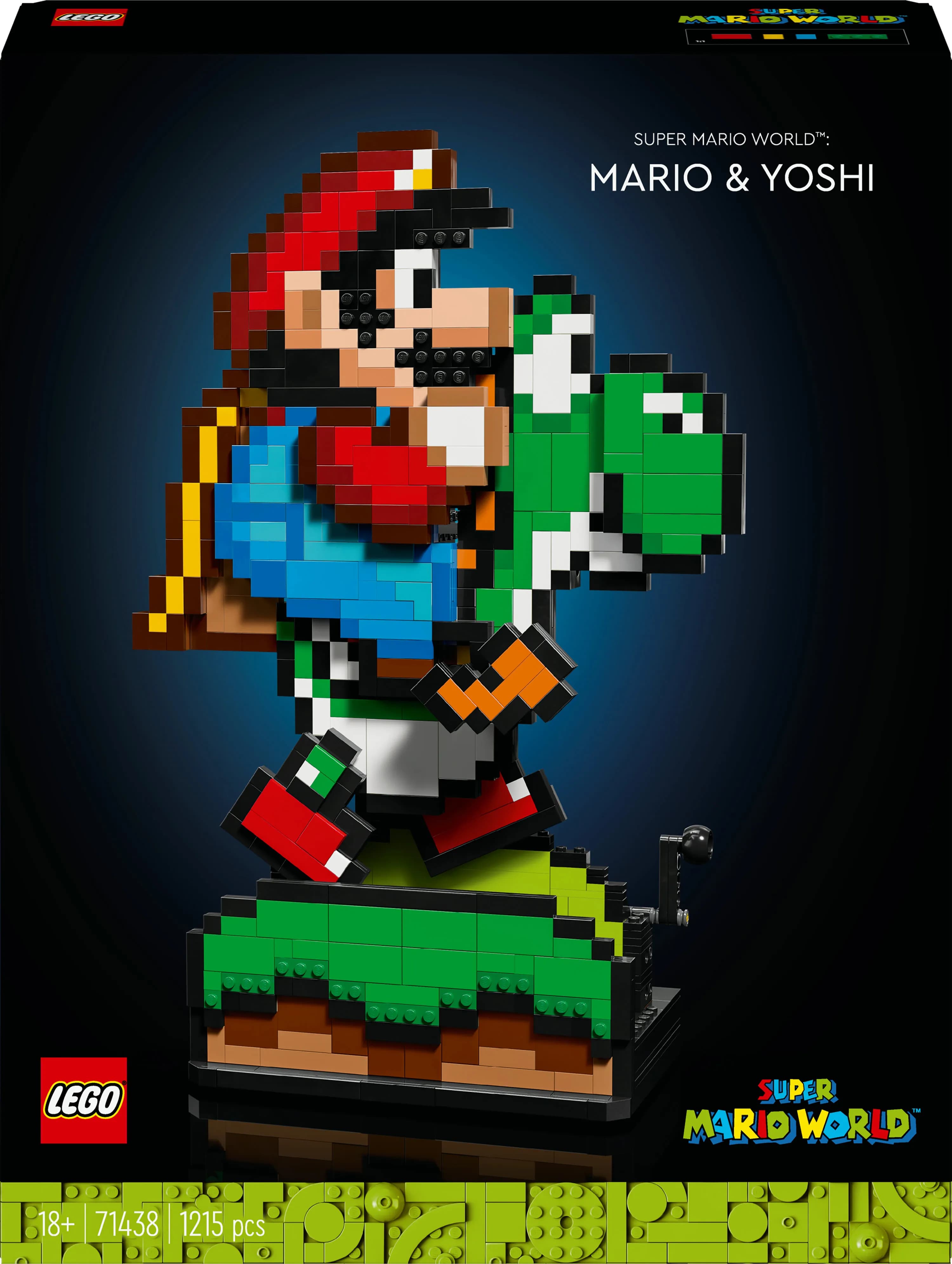 LEGO Super Mario World Mario ja Yoshi 71438