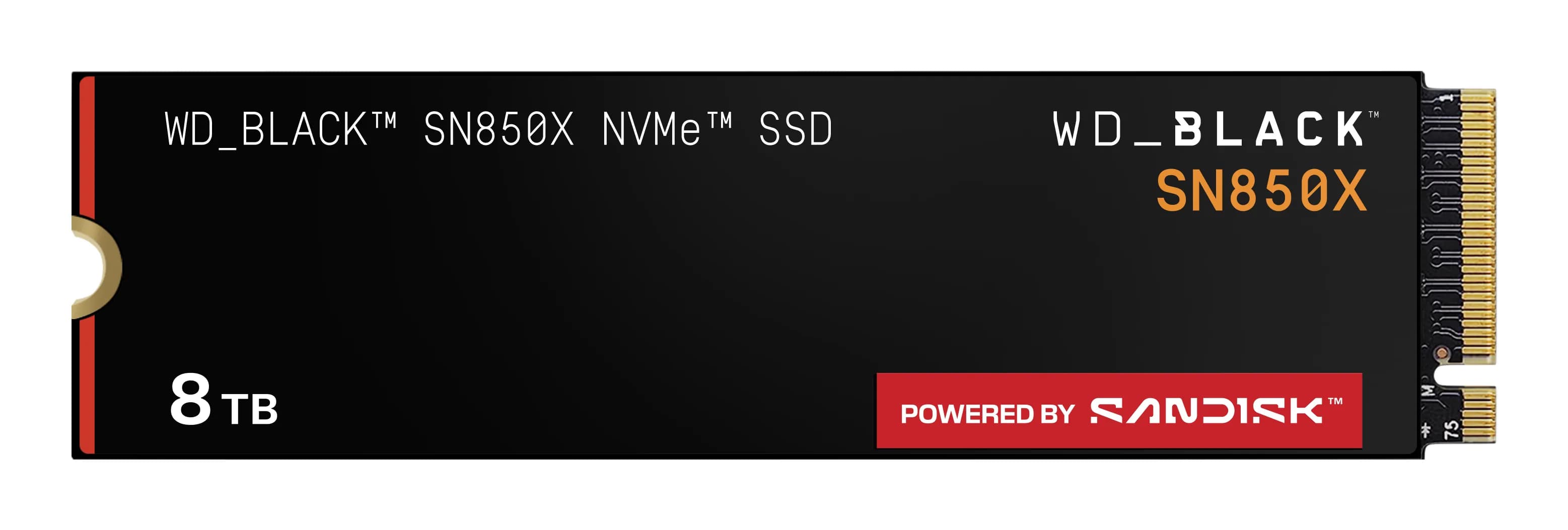 WD_BLACK SN850X 8 Tt M.2 PCIe 4.0 NVMe -SSD-levy