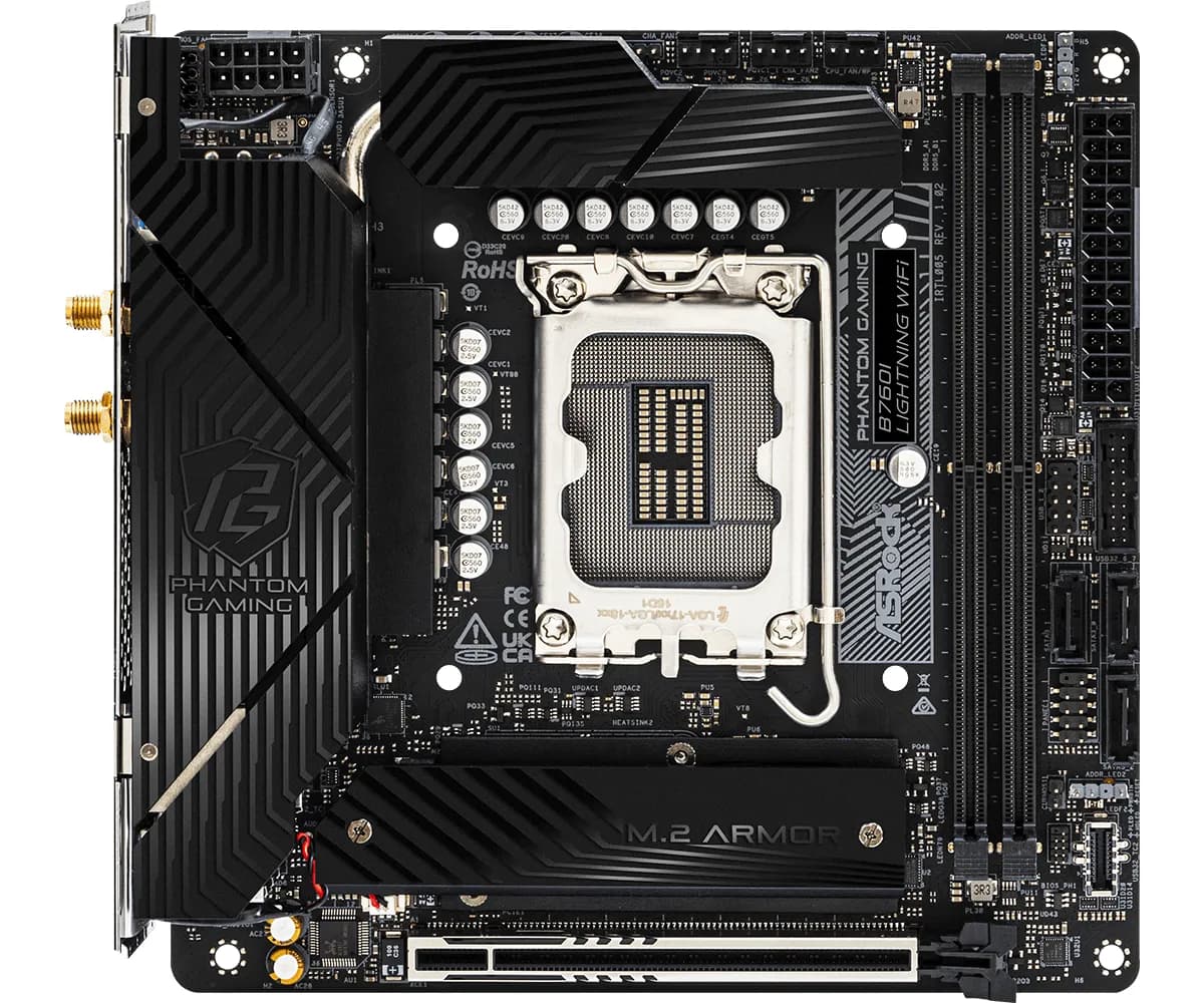 ASRock B760I Lightning WiFi LGA1700 Mini-ITX -emolevy