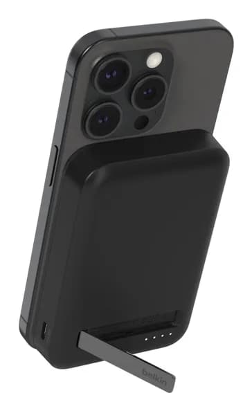Belkin BoostCharge Pro Magnetic Power Bank with Qi2 15W 8K -varavirtalähde, Musta