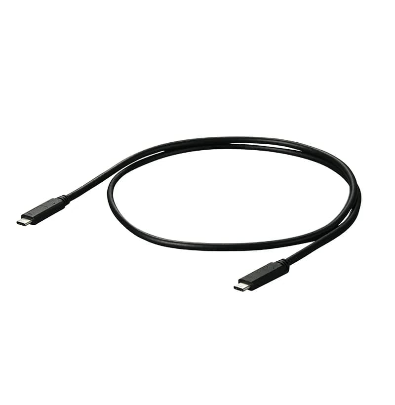 EIZO CC100K USB-C -kaapeli, 100 W, 1 m, musta