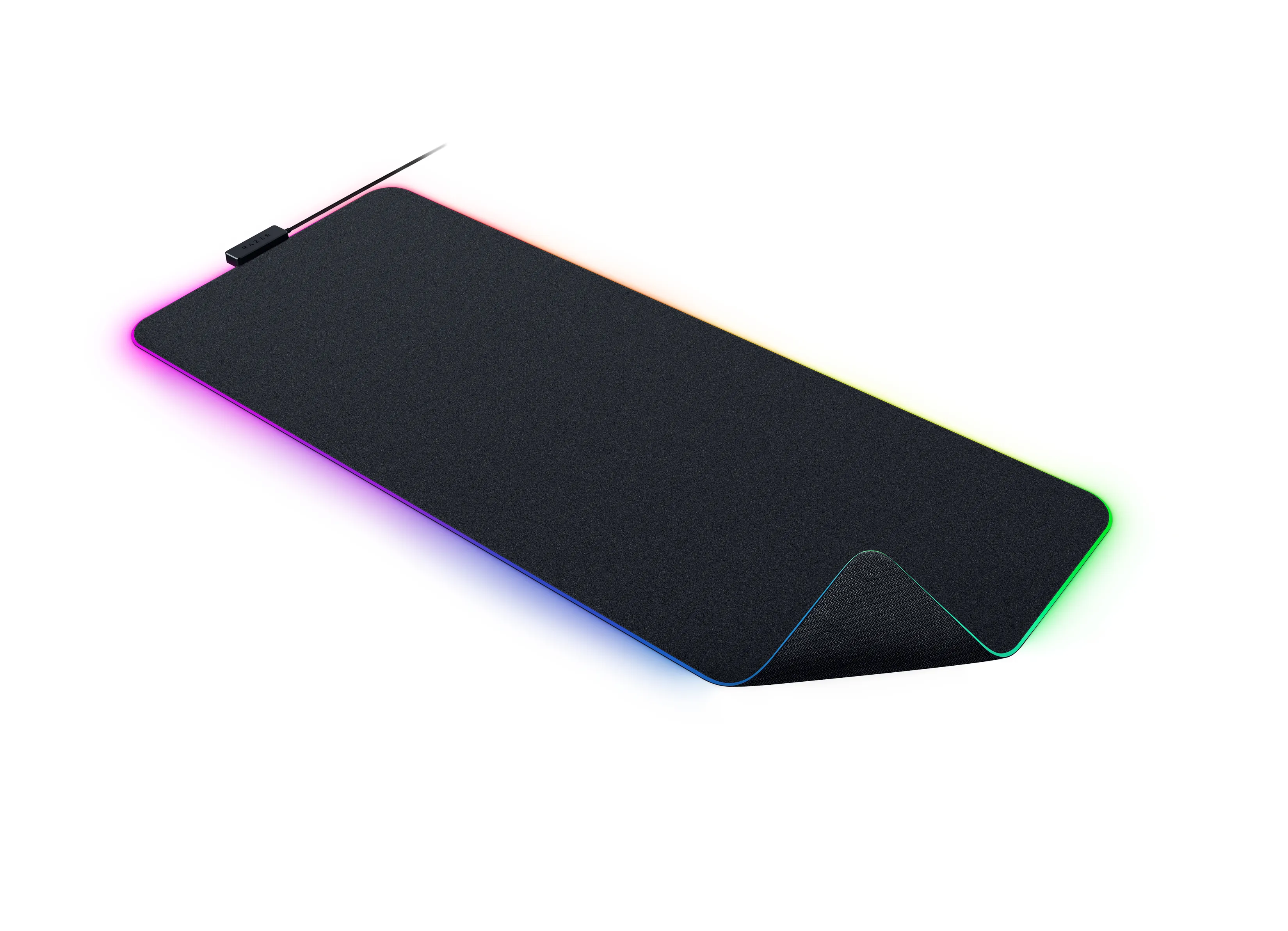 Razer Strider Chroma RGB -pelihiirimatto, 900x370 mm, musta
