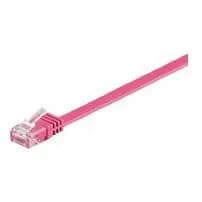 MicroConnect Cat6 U/UTP -verkkokaapeli, 3 m, LSZH, Vaaleanpunainen