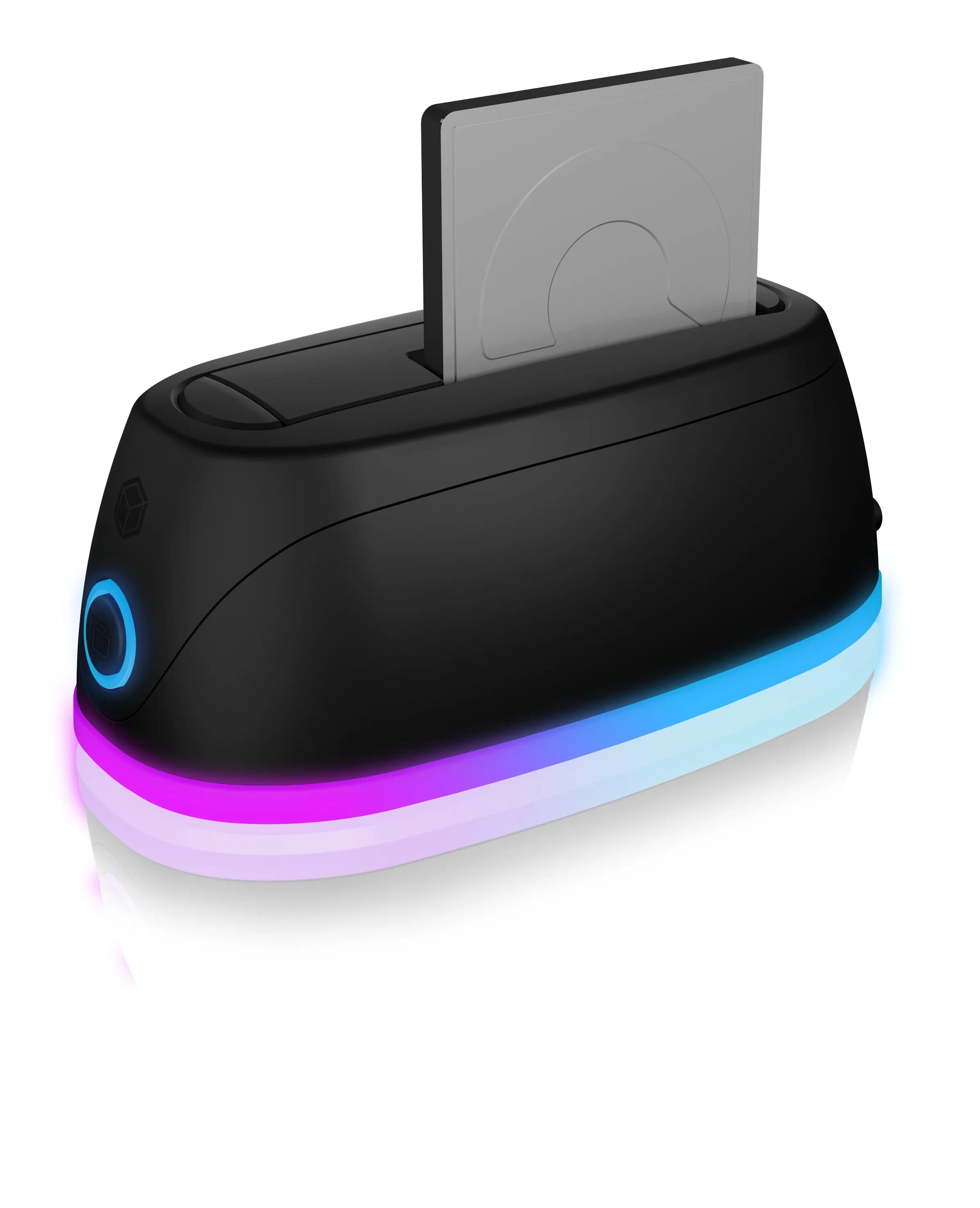 ICY BOX IB-1124L-C3 1-paikkainen HDD/SSD-telakka, 2,5" / 3,5", USB 3.0, hot swap, musta