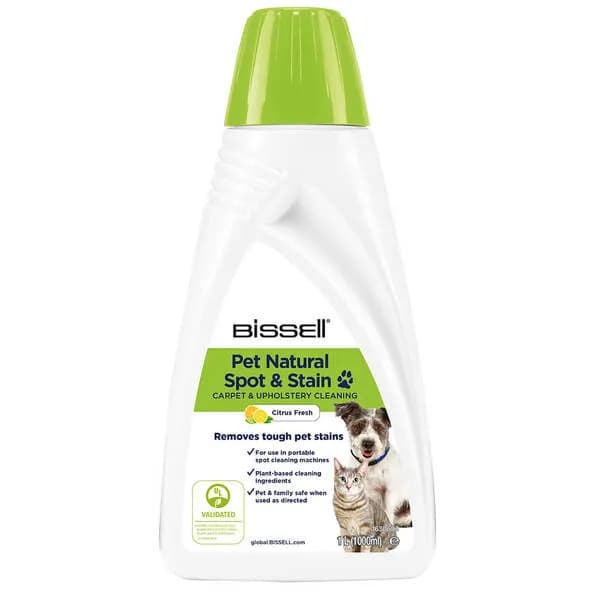 BISSELL Pet Natural Spot & Stain 1L -tekstiilipesuneste