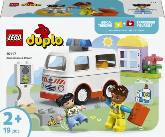 LEGO DUPLO Ambulanssi ja kuljettaja 10447