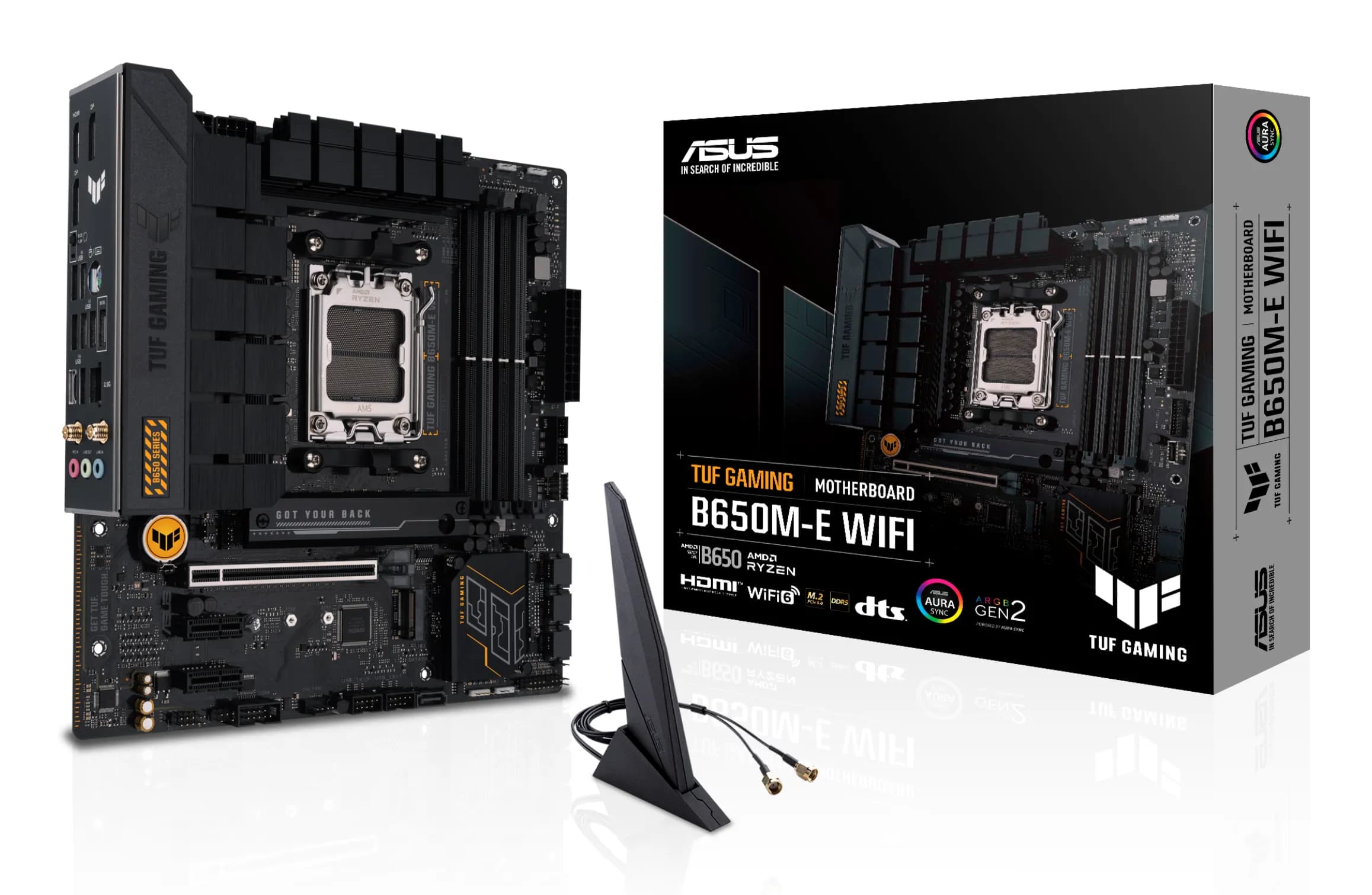 Asus TUF GAMING B650M-E WIFI AM5 mATX -emolevy