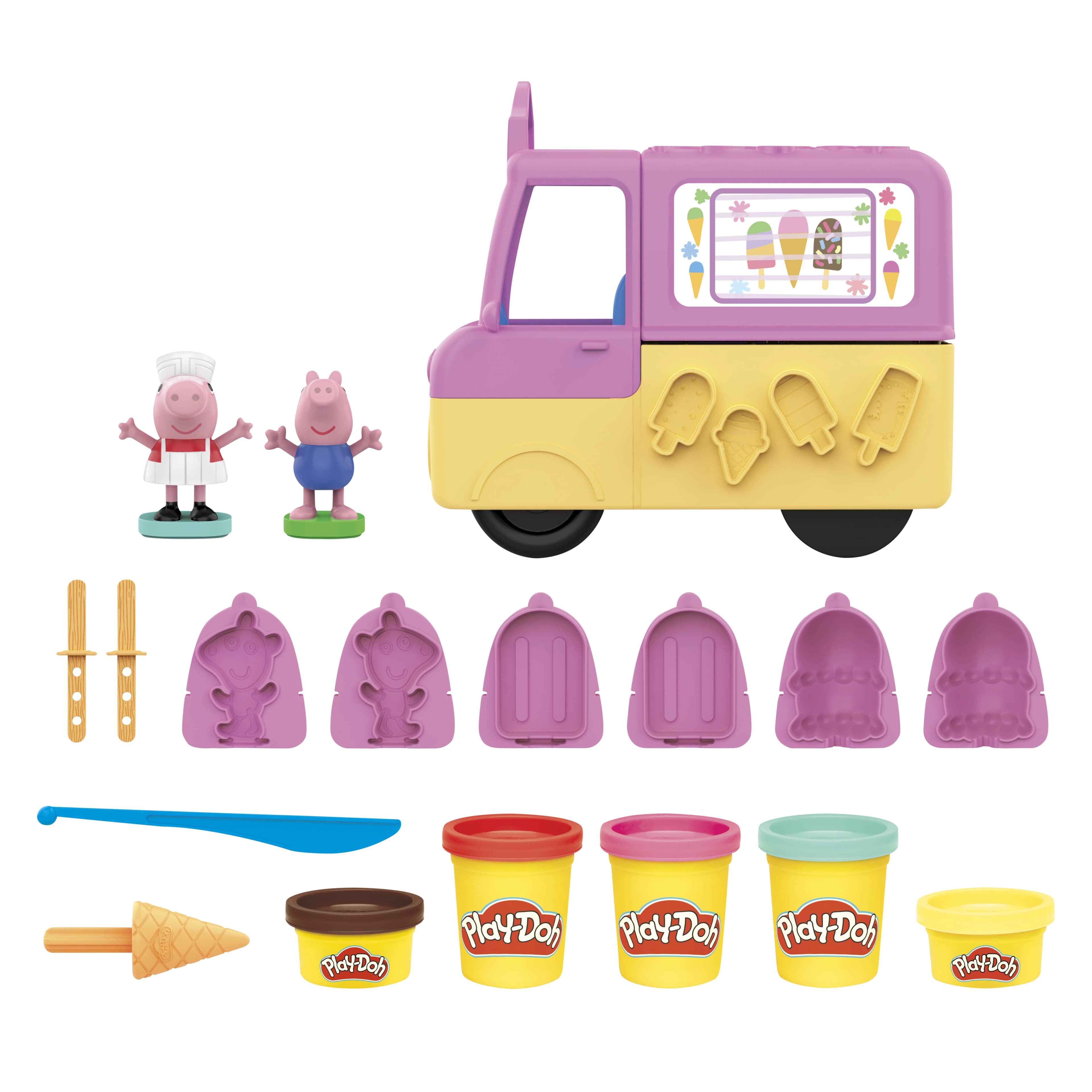 Play-Doh Peppa Pig Playset Peppa's Ice Cream Playset