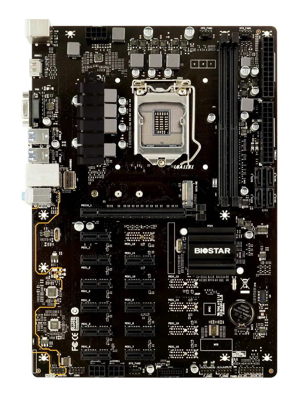 Biostar TB360-BTC PRO 2.0 LGA1151 ATX-emolevy