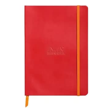 Rhodiarama soft A5 poppy dot ivory