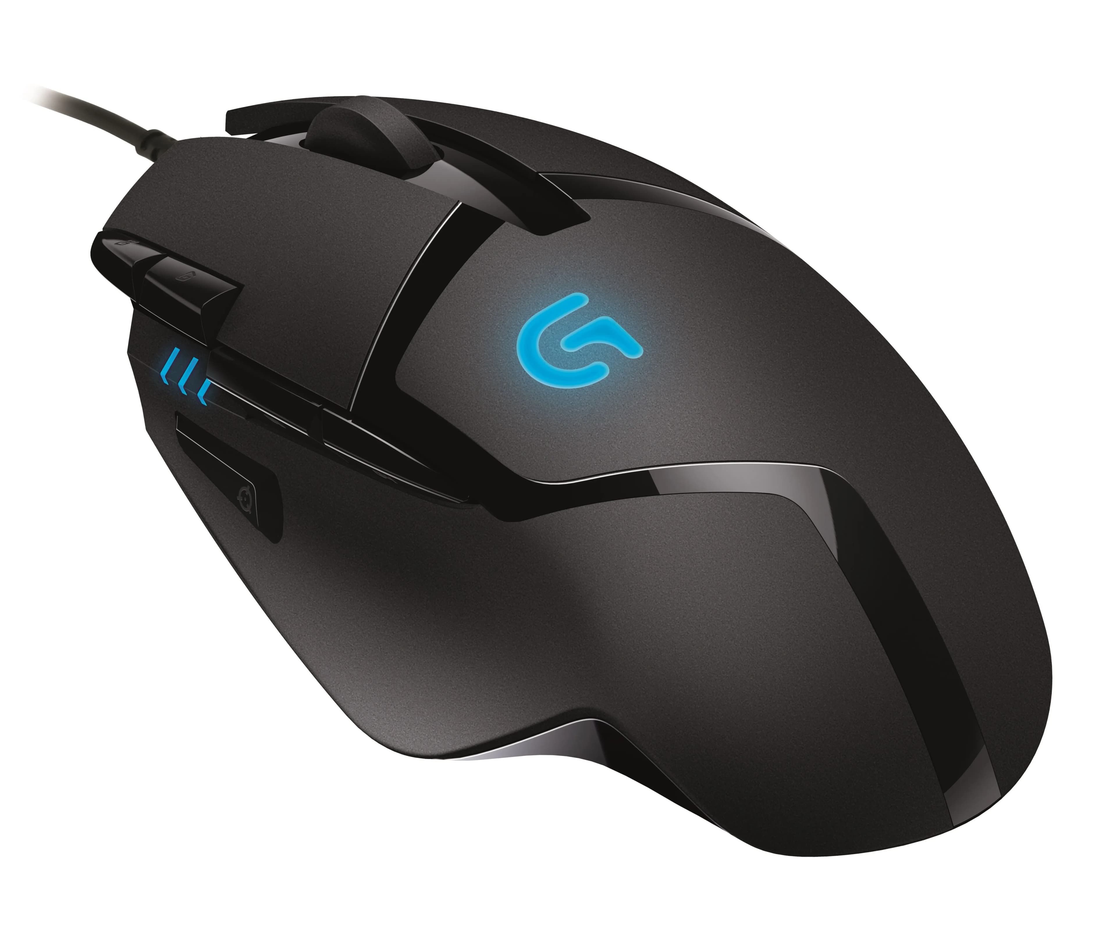 Logitech G402 Hyperion Fury -langallinen pelihiiri, musta