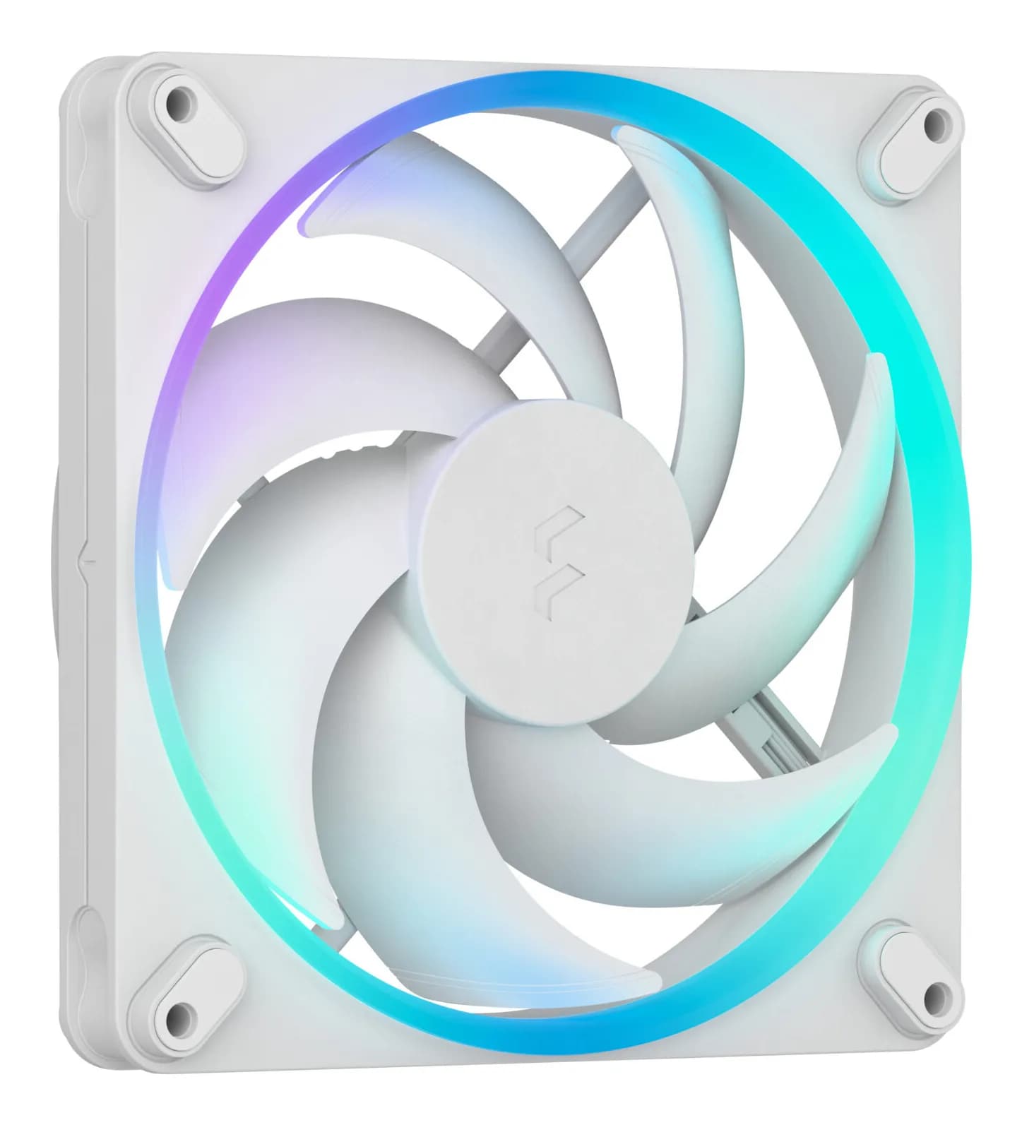 Fractal Design Momentum 14 PWM ARGB -tuuletin, nestelaakeri, 140 mm, valkoinen